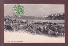 LAUSANNE - Avenue du Théâtre - 1908