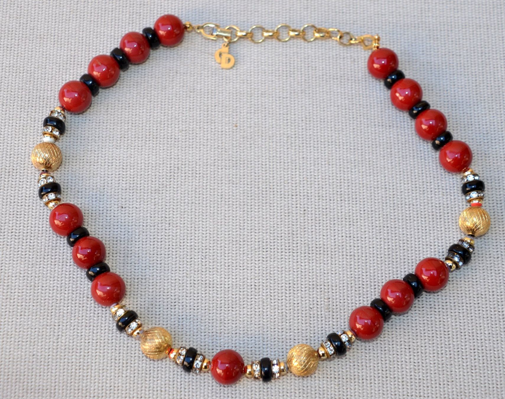 Dior Catenine: Halskette Christian Dior collier Vintage – Usato da Collonges venduto da Auganien 5
