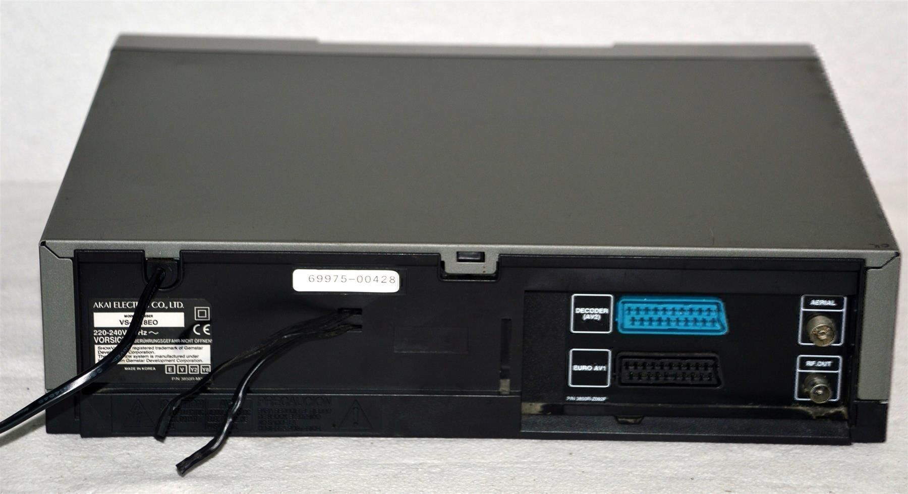 Akai Aufnahmegeräte: Videorecorder VHS  Akai VS-J218EO magnétoscope – Gebraucht aus Collonges von arashee 3