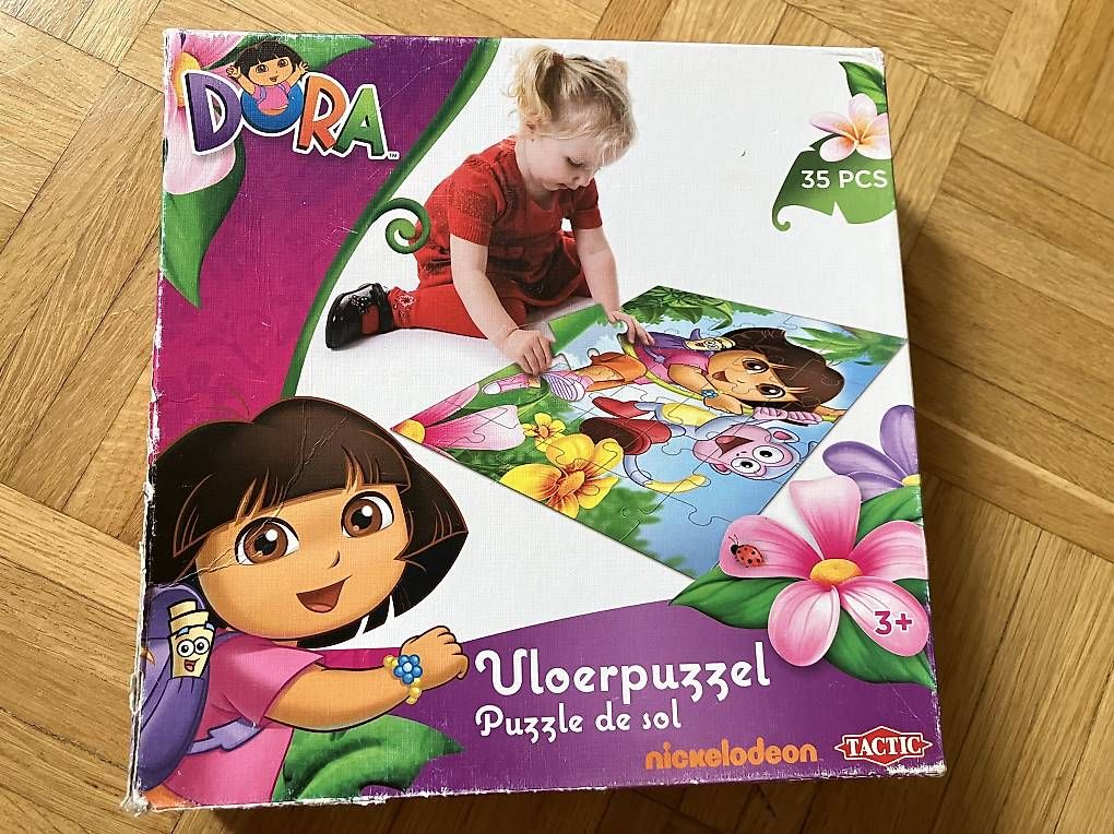Puzzle: Dora Bodenpuzzle 3+ komplett – Usato da Zollikon venduto da CorViv 1