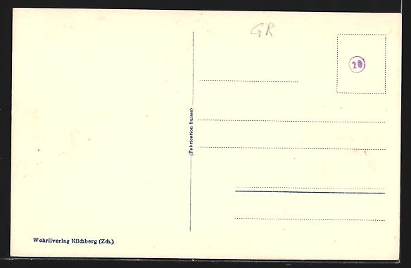 Cartoline postali: AK Chur, Ortsansicht mit Calanda – Usato da Berlin venduto da bartko-reher 1