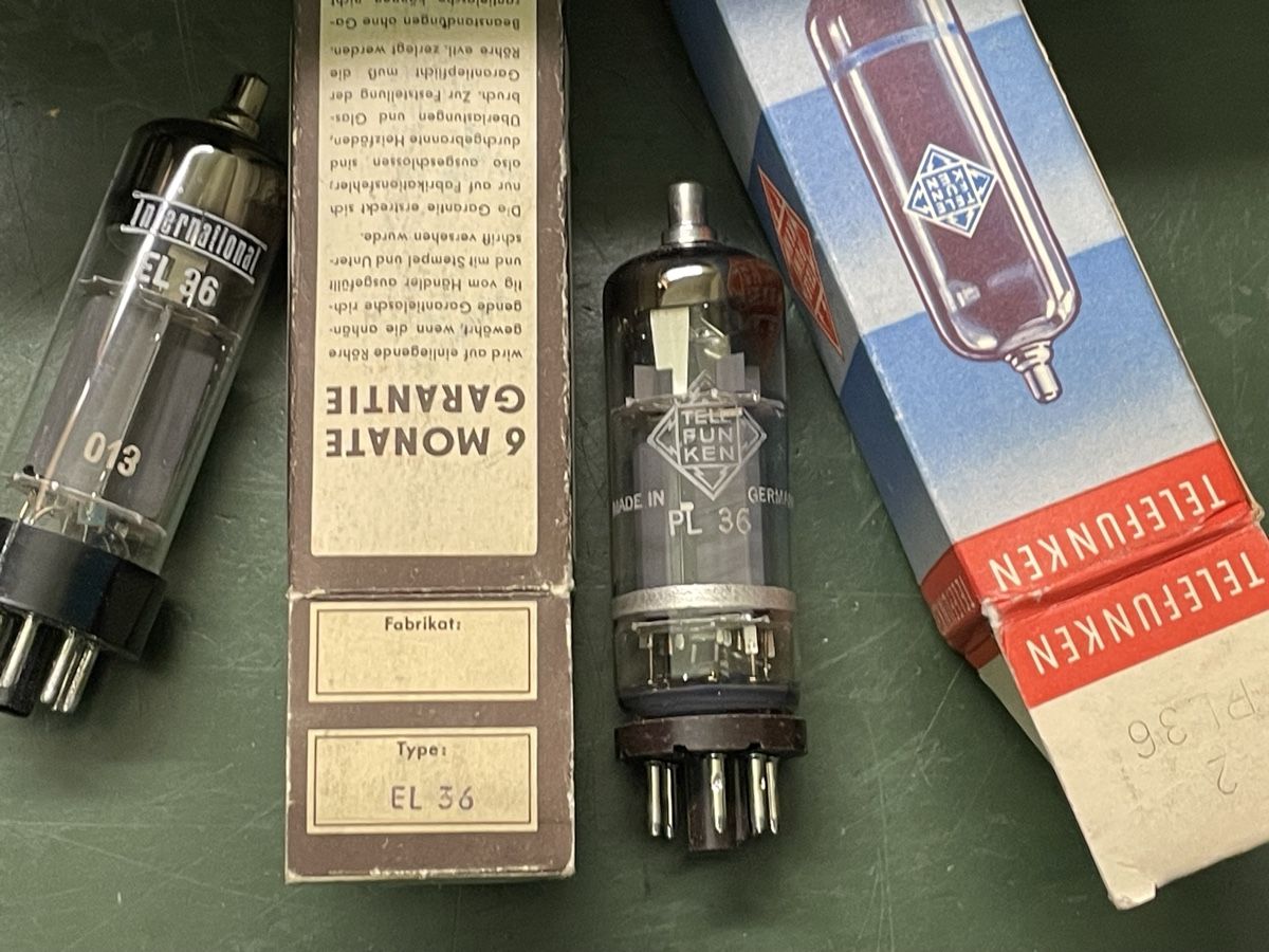 Telefunken Componenti elettronici: PL36, EL36 Röhre  – Nuovo (secondo la descrizione) da Oftringen venduto da Jradioman