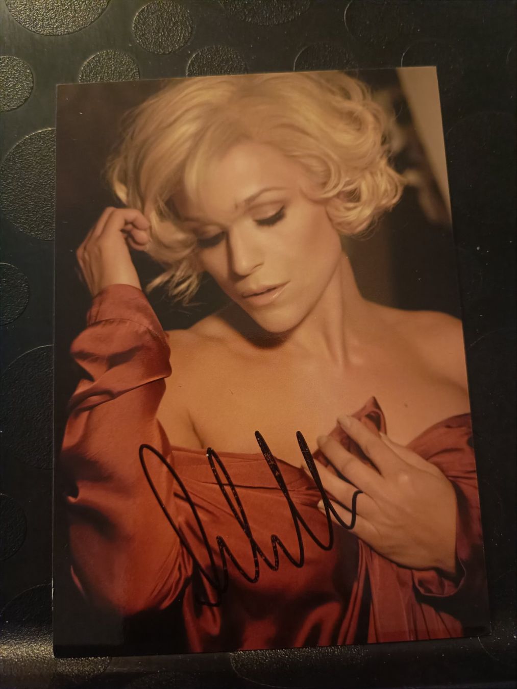 Autografi: Michelle - signierte Autogrammkarte – Usato da Menziken venduto da Artographs