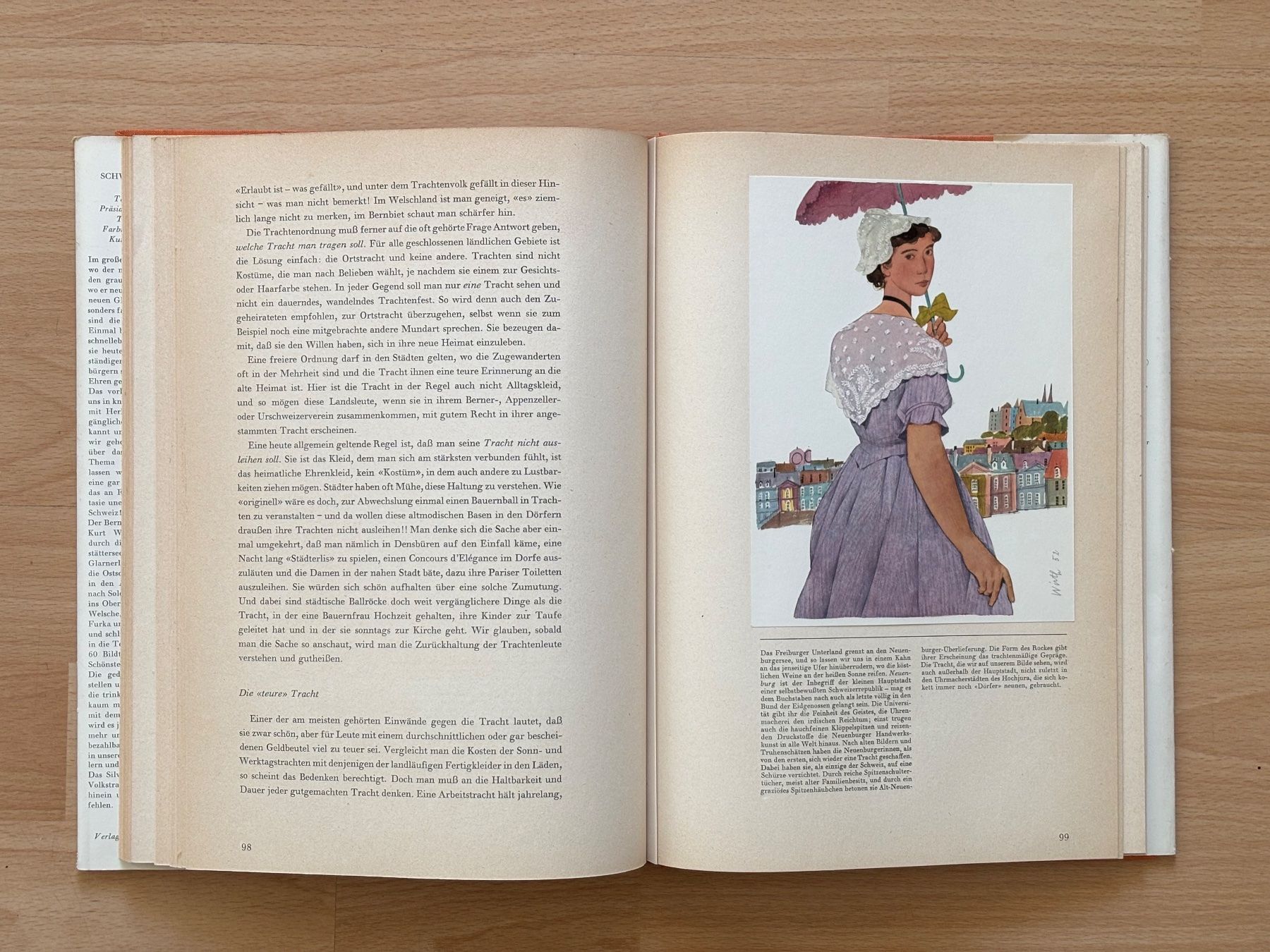 Libri: Silva Buch Schweizer Trachten mit 60 Illustrationen von Kurt – Usato da Zürich venduto da Masaiti 6
