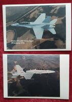 2 Fotos - Schweizer Luftwaffe - Swiss F/A-18