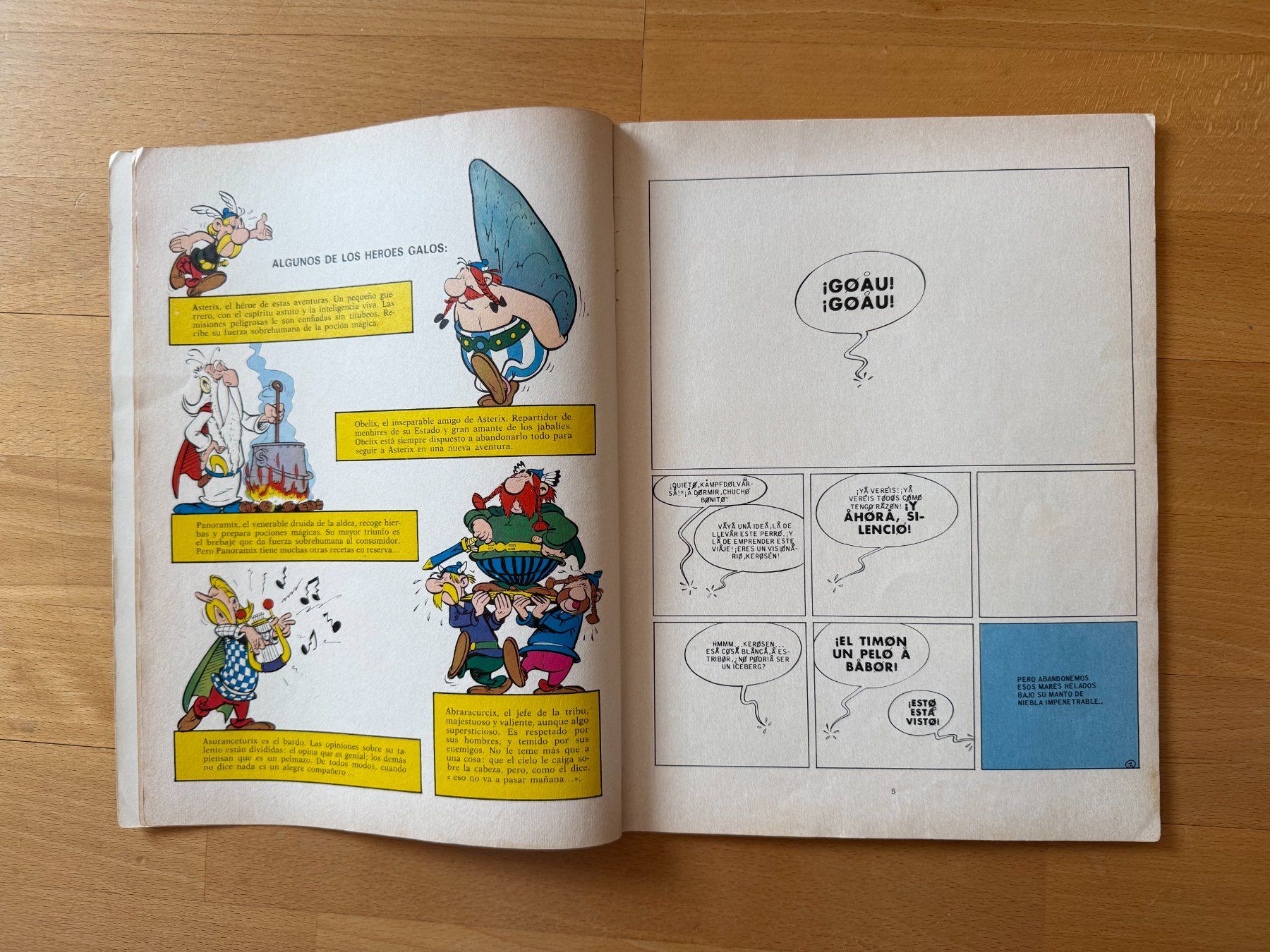 Fumetti: Asterix auf Spanisch La gran Travesia  1977 – Usato da Subingen venduto da ArtBead 5