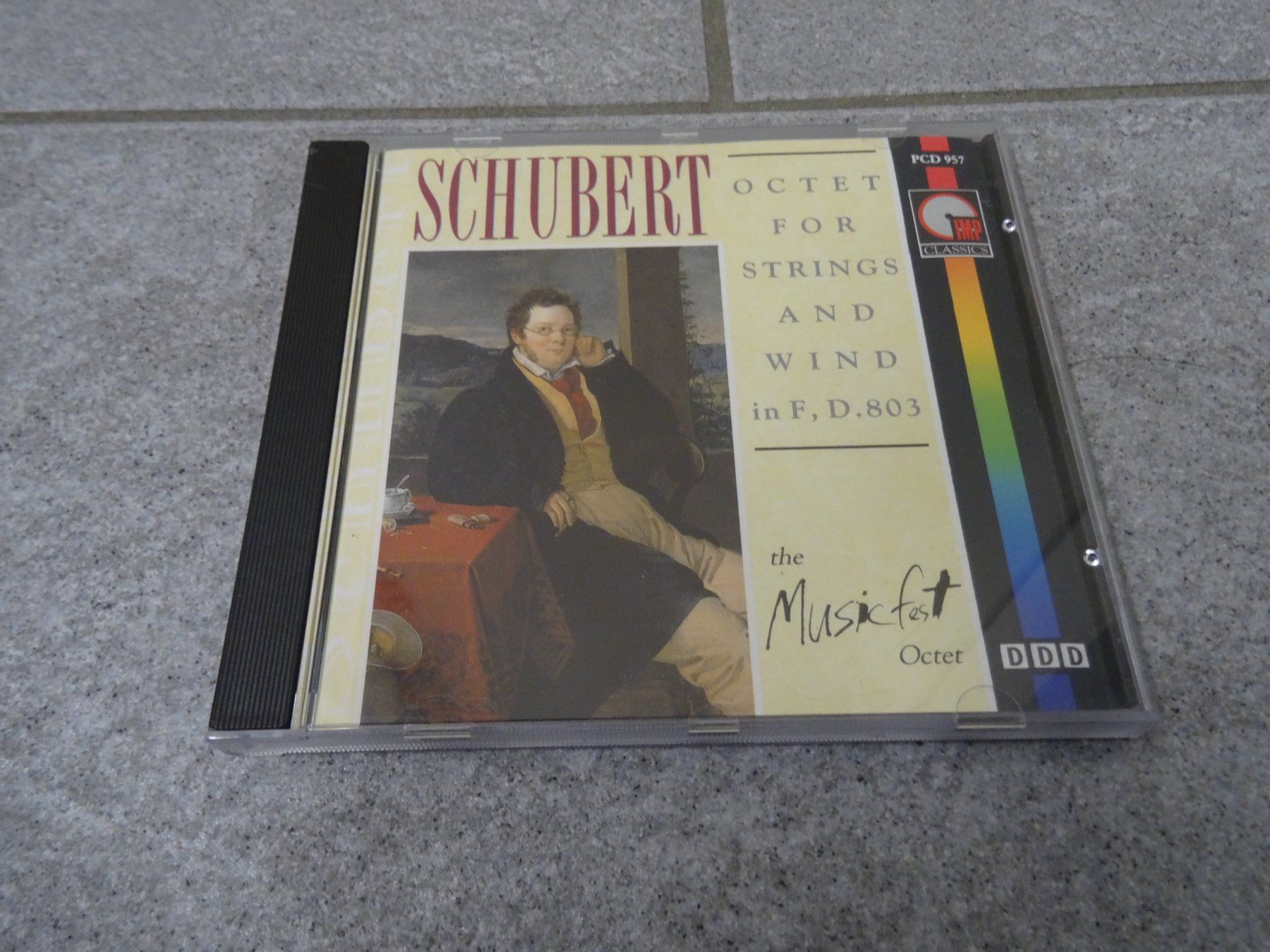 CDs: Schubert OCTET inF, D.803 The Music Fest - CD – Gebraucht aus Olten von Disc-Ausverkauf