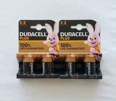 2 Pack, 4 Stück Duracell C2 LR14 Plus Power Batterien