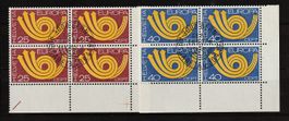 1973 4er-Block Serie Europa ETS