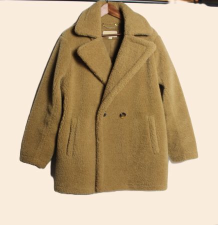MICHAEL KORS Teddyjacke camel Gr. L, nie getragen, kuschelig