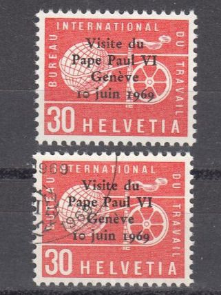 Tutti i francobolli: SBK D lV 104 mit ET und postfrisch – Usato da Bürglen TG venduto da StampGraf