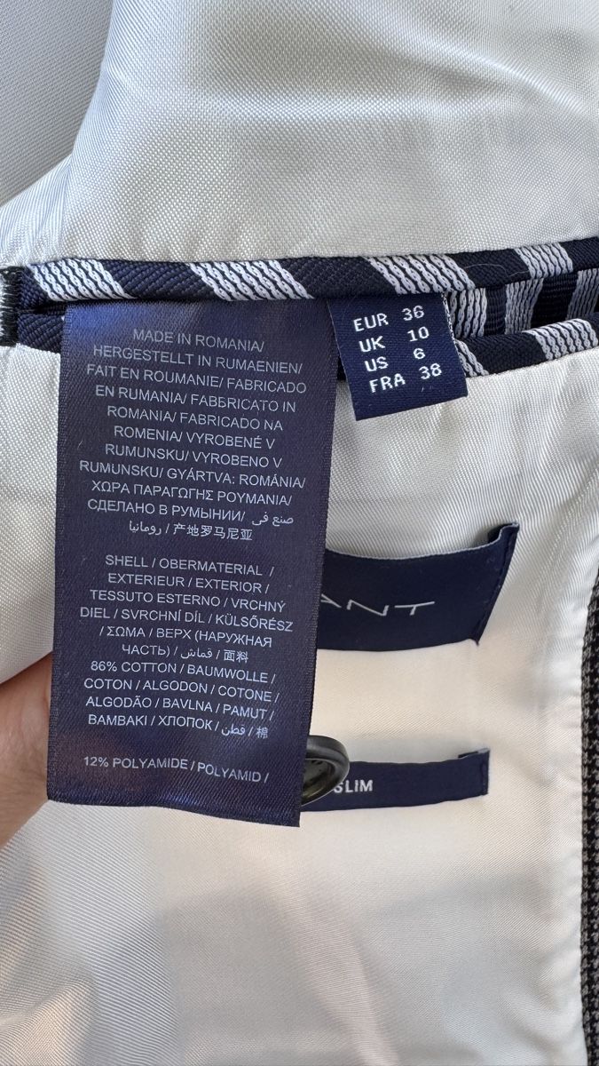Gant Giacche: Gant Damen Blazer, grösse 36 – Usato da Maschwanden venduto da yaster 7