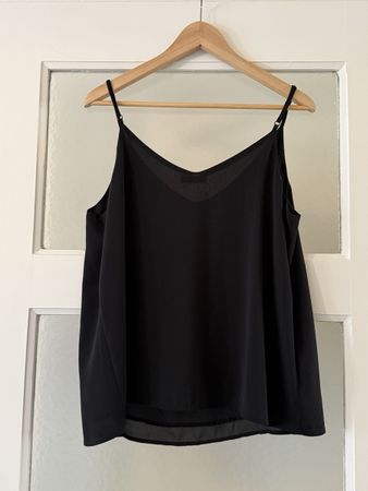 Schickes schwarzes Top von Cotton On, Gr. L/G