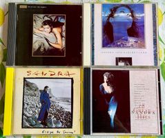 Sandra 4 x CD Sammlung Ten on one Secret Land etc. 80er 90
