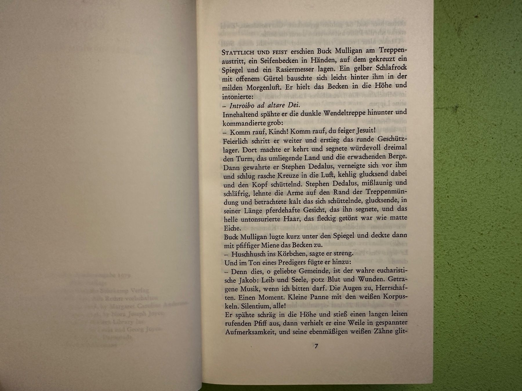 Bücher: James Joyce: Ulysses. 1979 – Gebraucht aus Zürich von allp 5