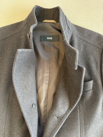 Hugo Boss 3/4 Wool Coat - 48R