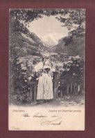 INTERLAKEN - Jungfrau vom Rugenhügel - Frau - 1903