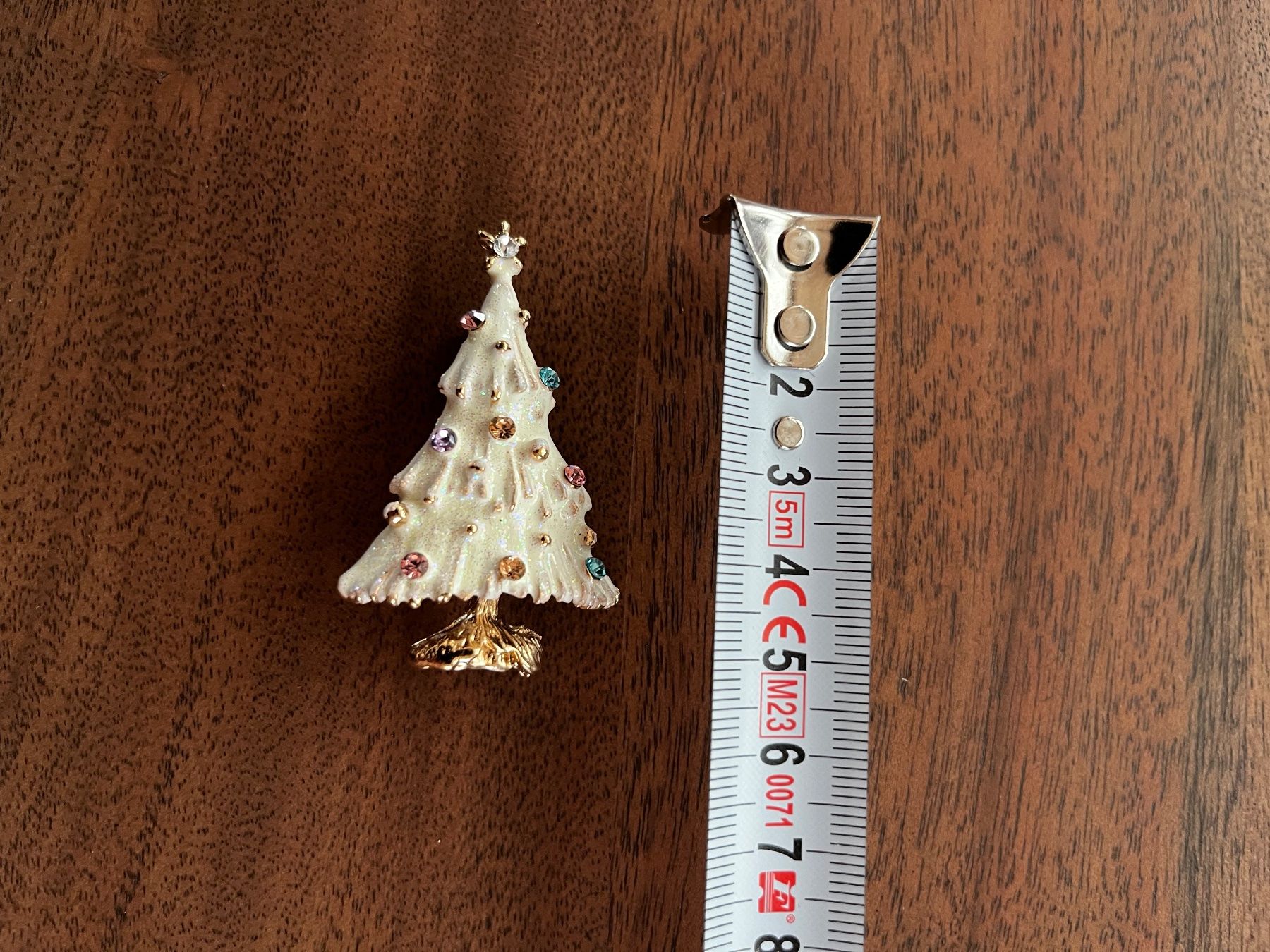 Spille & Fermagli: Weihnachts-Brosche Tannenbaum/ Christbaum – Nuovo e nell'imballaggio originale da Gams venduto da Mariawicca 7