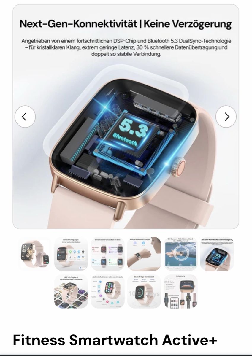 Smart Smartwatch: Smart watch  – Neu und originalverpackt aus Pfyn von Nathalie71 5