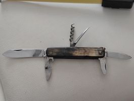 Antikes Taschenmesser Inox mit Hornschalen gebrauchter Zusta