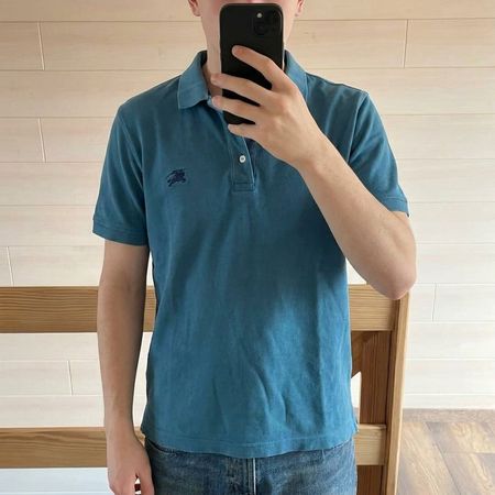 Burberry Vintage Burrbery Poloshirt Green