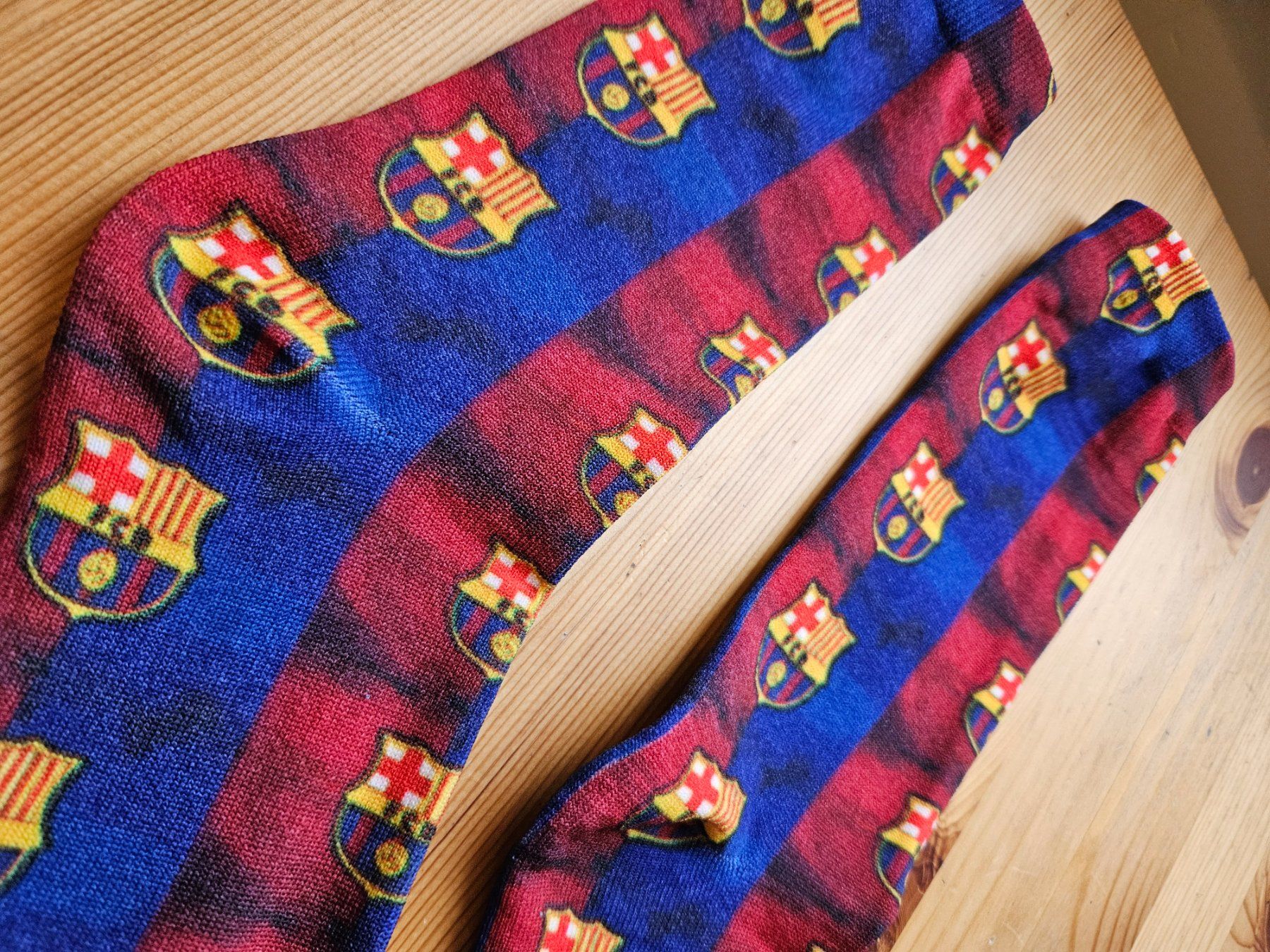 Socken: Socken FC Barcelona Spanien – Neu (gemäss Beschreibung) aus Hägglingen von United-Village-Trade 1