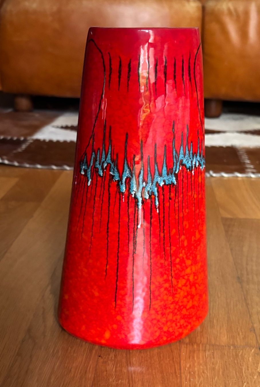Vase & Récipients: 1980s West German ceramic vase – D'occasion à Lugano par rrkivio