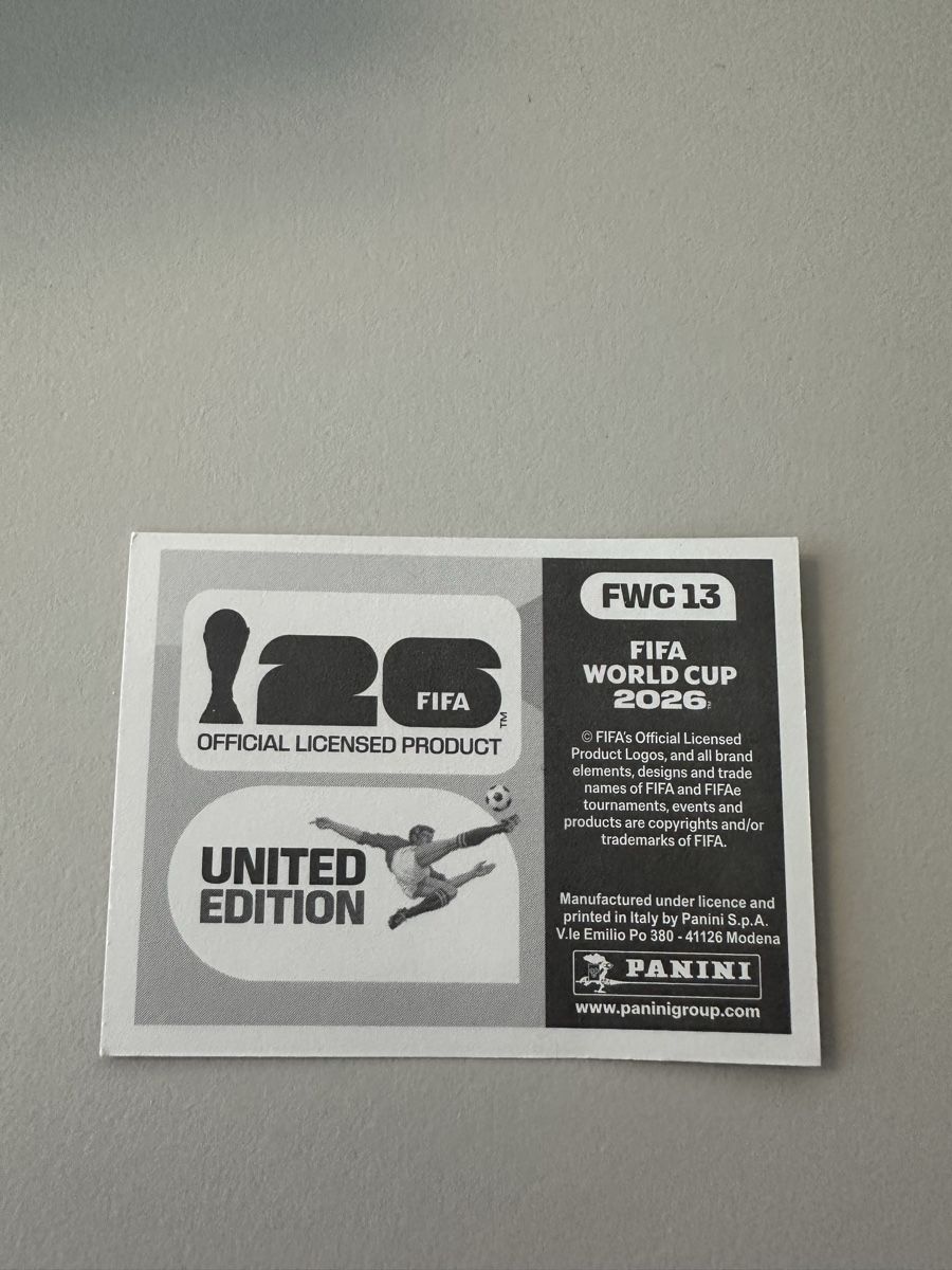 Panini Carte collezionabili: PANINI FWC 13 – Nuovo e nell'imballaggio originale da Payerne venduto da mike_lth 1