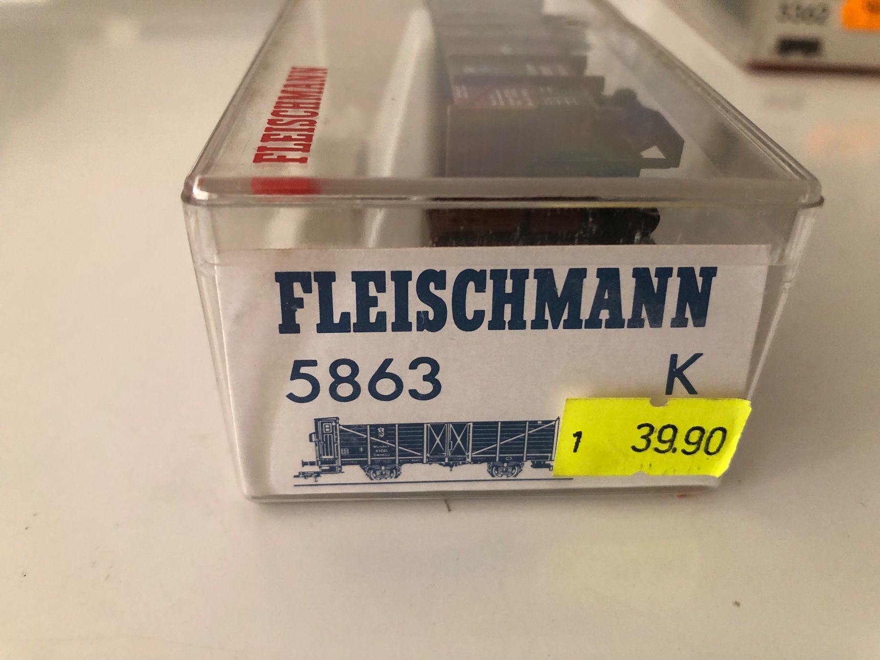 Fleischmann Modellini di ferrovie: Fleischmann 5863 NEU – Nuovo e nell'imballaggio originale da Ostermundigen venduto da Garmin03 1