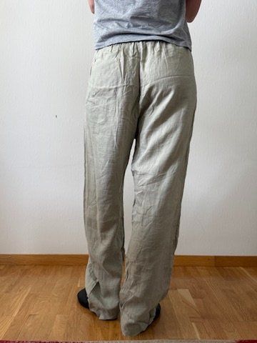 Arket Pantaloni: ARKET Leinenhose - Hellgrün / Salbei - 100% Leinen – Usato da Zürich venduto da nt7 3