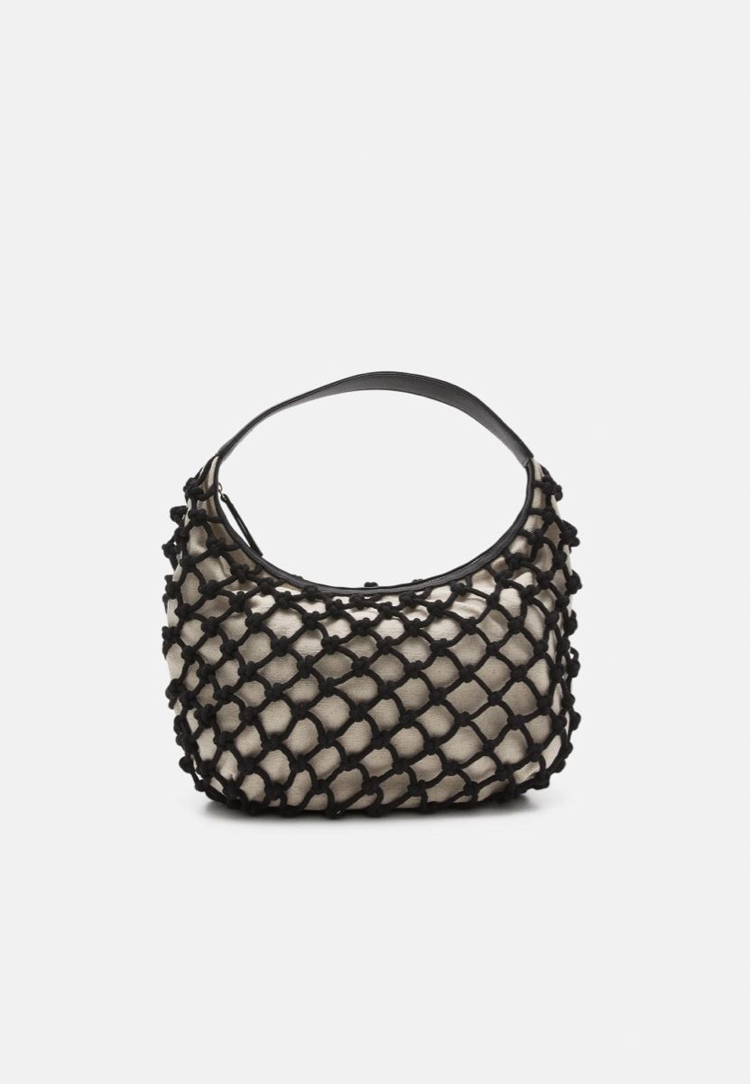 Borse da donna: Tasche Netzoptik schwarz mit Henkel – Usato da Winterthur venduto da Flomiverse