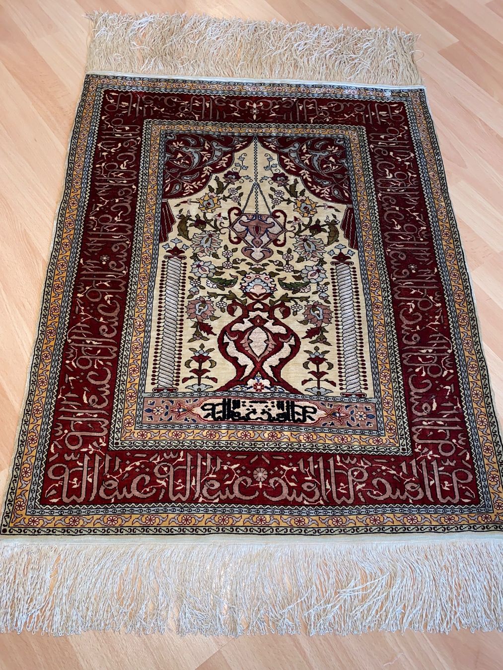 Tappeti: Seidenteppich Hereke 100x60 – Usato da Zürich venduto da Simodo 1