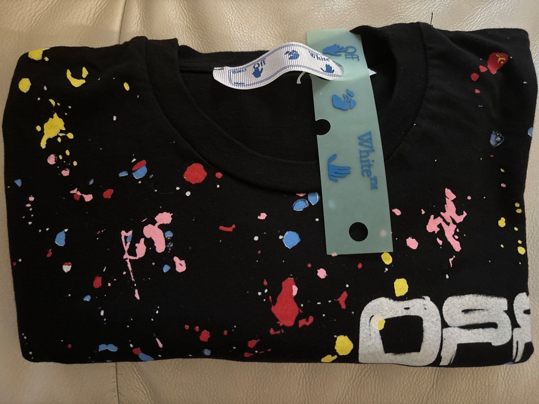 Off-White T-shirt: White off – Nuovo (secondo la descrizione) da Pully venduto da Kalissa 9