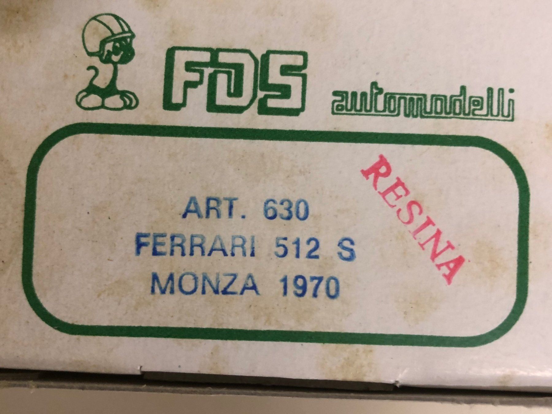 Ferrari Modellini d'auto: FDS-Kit Ferrari 1/43 – Nuovo (secondo la descrizione) da Muttenz venduto da Gucci2005 1