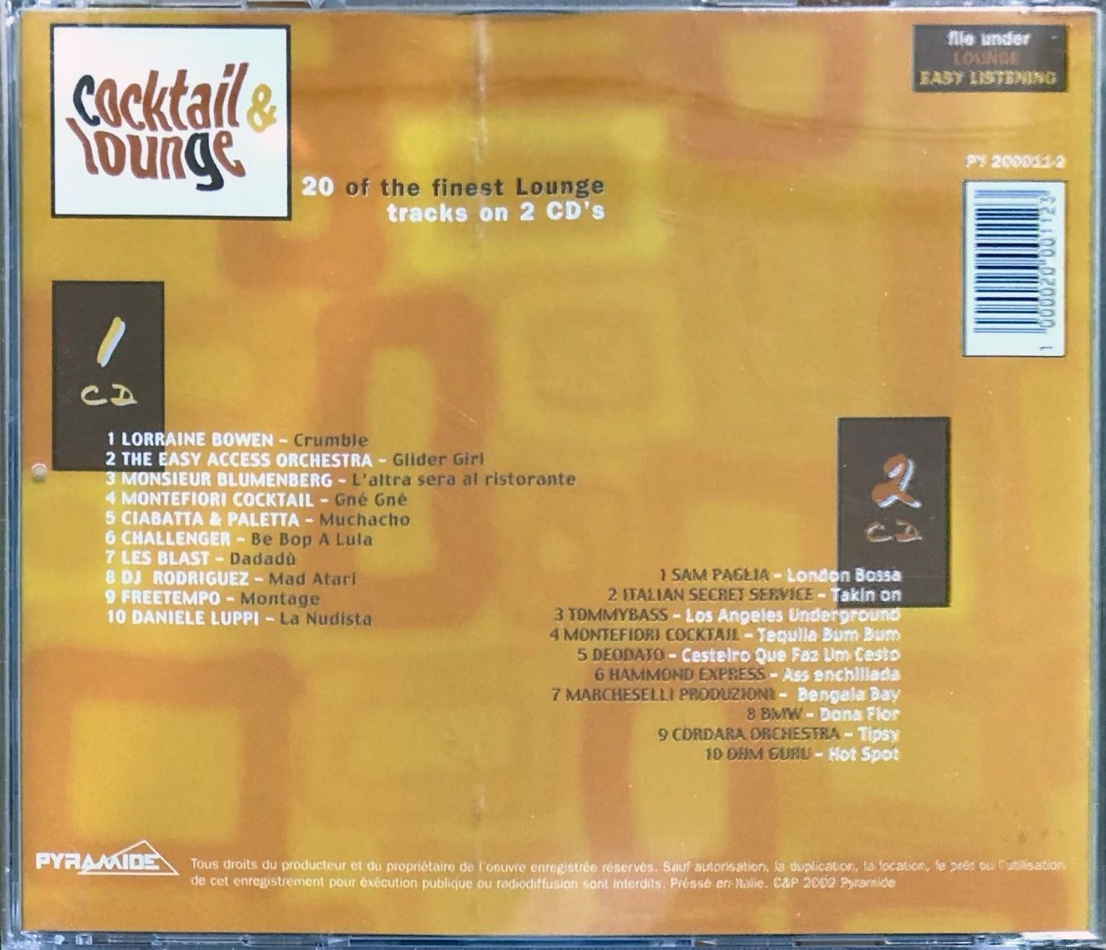 CD: Various – Cocktail & Lounge – Usato da Martigny venduto da jereq 1
