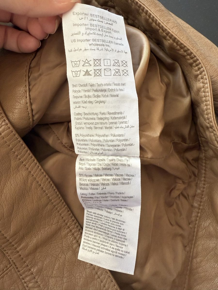Only Jacken: Only Lederjacke, Grösse 40, Neuwertig – Neu (gemäss Beschreibung) aus Einsiedeln von important__ 4