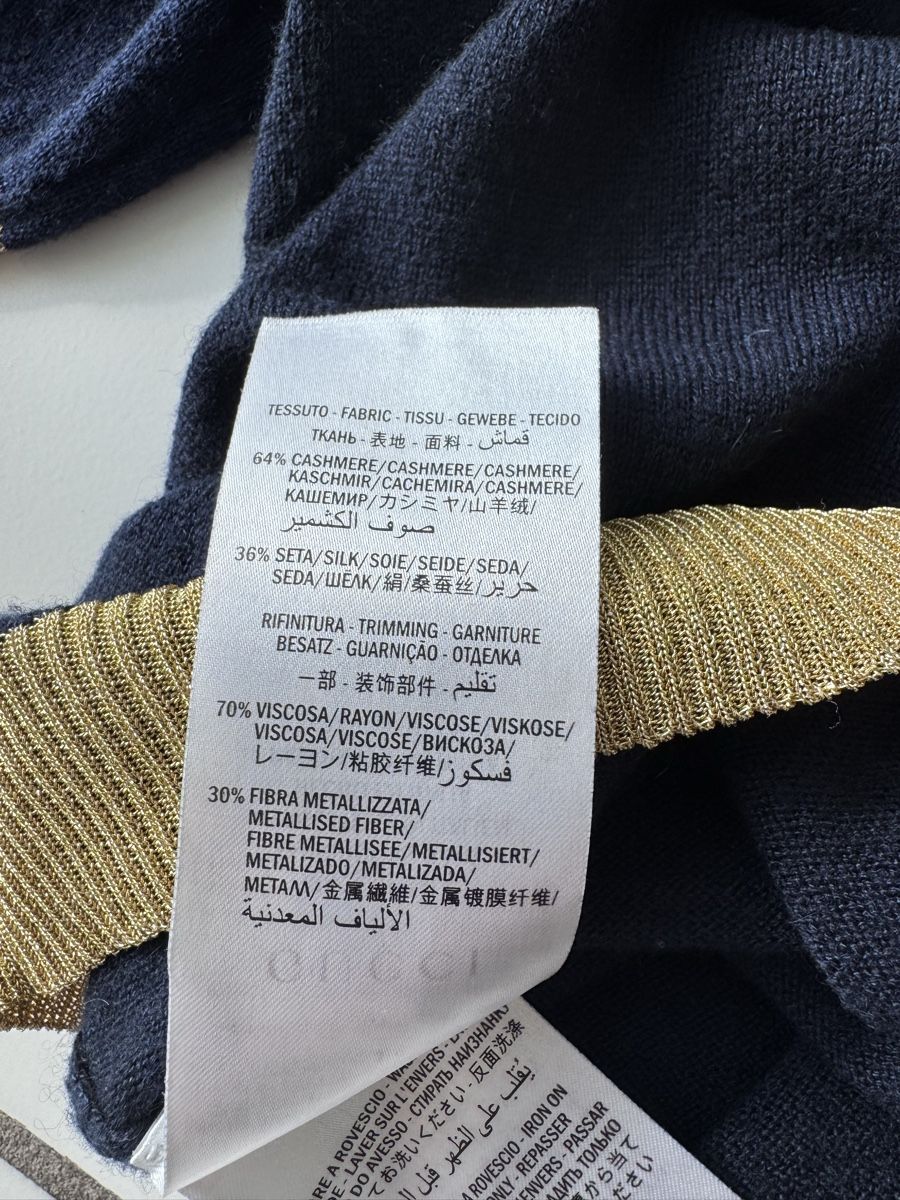 Gucci Top: Cashmere top Gucci – Usato da Zürich venduto da agi_j875 3