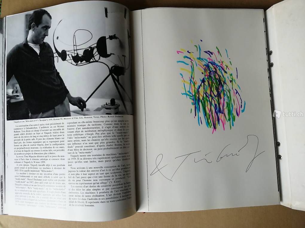 Libri: Jean Tinguely "Meta" – Usato da Bottmingen venduto da Bebbi99 2