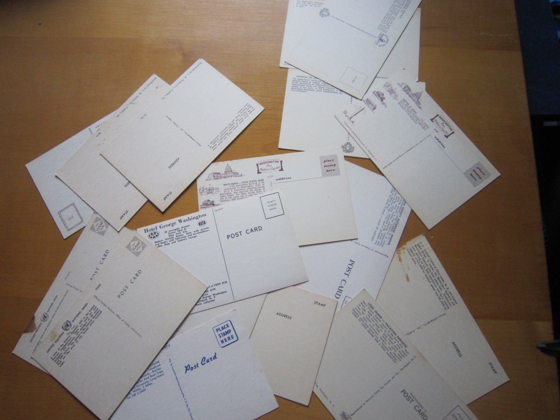Ansichtskarten: No 17 schöne Postkarten USA – Gebraucht aus Gordola von Polentaefung 9