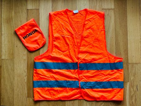 Honda Sicherheits- / Warnweste, Orange, Grösse XL