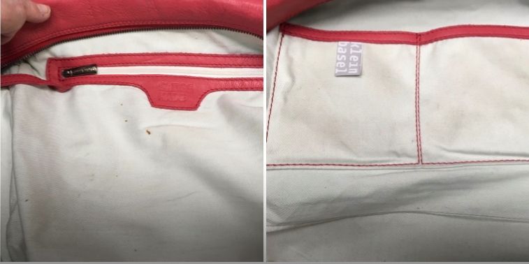 Kleinbasel Borse: kleinbasel Laptop Leder Tasche Seta Quer fraise gebraucht – Usato da Zürich venduto da rar_b2y9 8