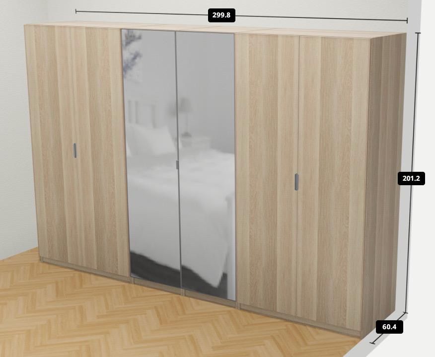 Ikea Armadi: IKEA PAX Kleiderschrank – Usato da Brunnen venduto da Andrea__95 3