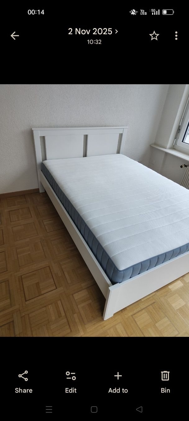 Ikea Letti: IKEA bed with mattress included – Usato da Zürich venduto da ber_f6ky 2