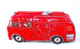 VINTAGE SCHÖNER DINKY TOYS FEUERWEHR LKW+BLINKL.