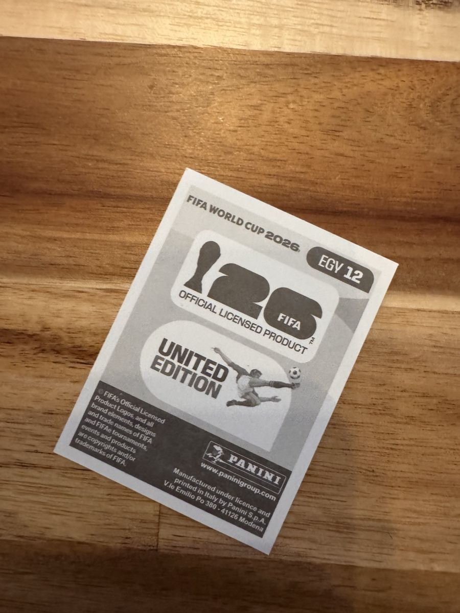 Panini Carte collezionabili: Panini - WM 2026 - EGY 12 - Sticker – Nuovo (secondo la descrizione) da Wetzikon ZH venduto da thayreen 1