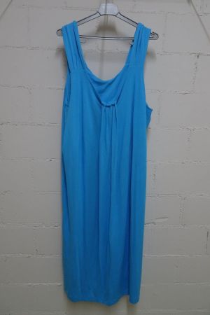 Sommer Kleid, Jersey Kleid türkis grün ca. Gr. XL - XXL