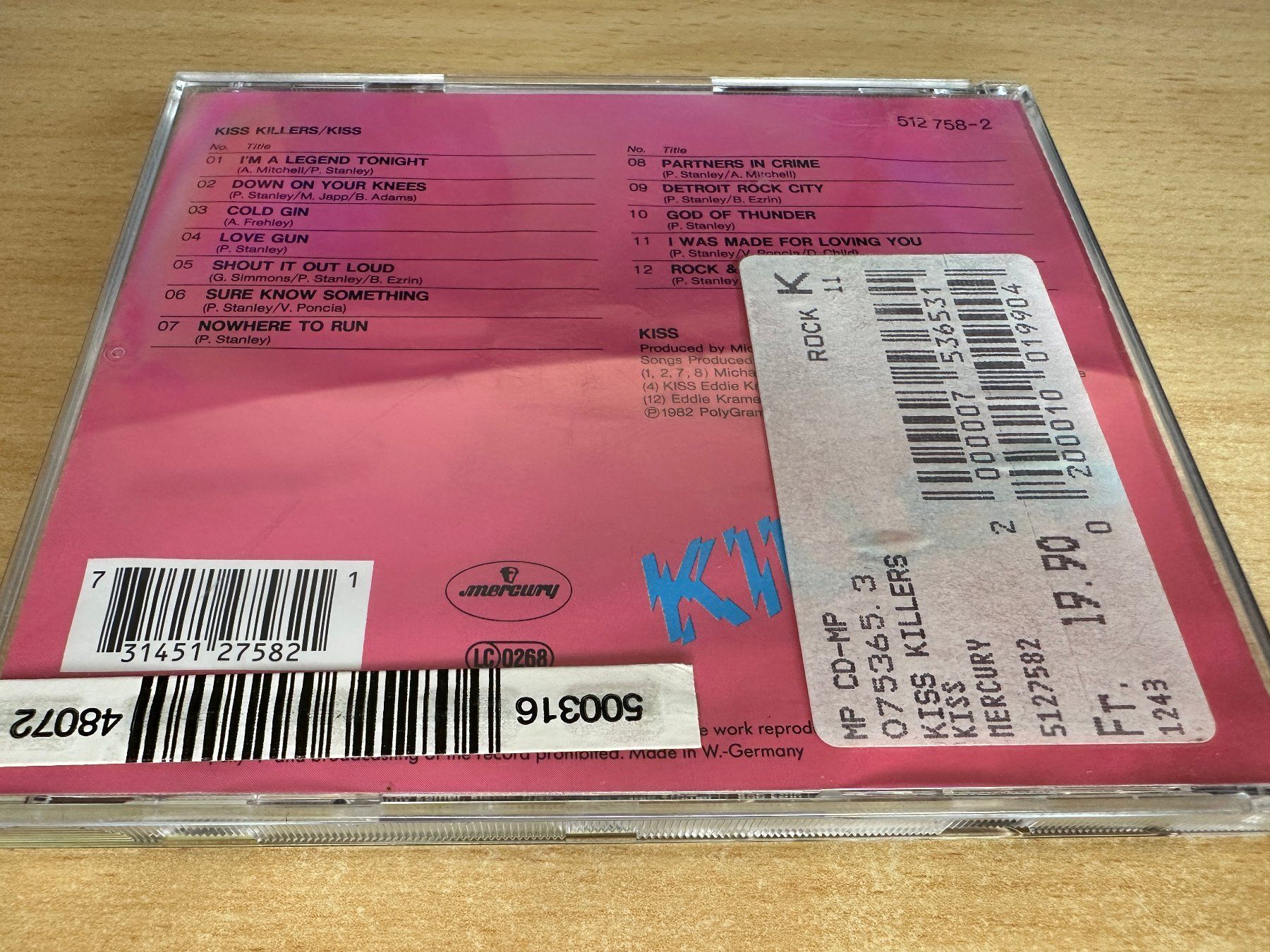CDs: Kiss – Killers – Gebraucht aus Rikon im Tösstal von Alpenmutz 1