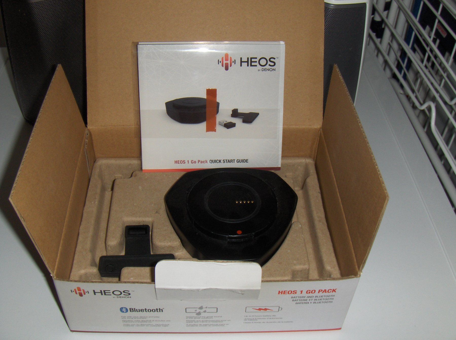 Denon Casse acustiche: Denon Heos1 1. Generation+2. Generation + 1Akkupack – Usato da Landquart venduto da Spirit6 4