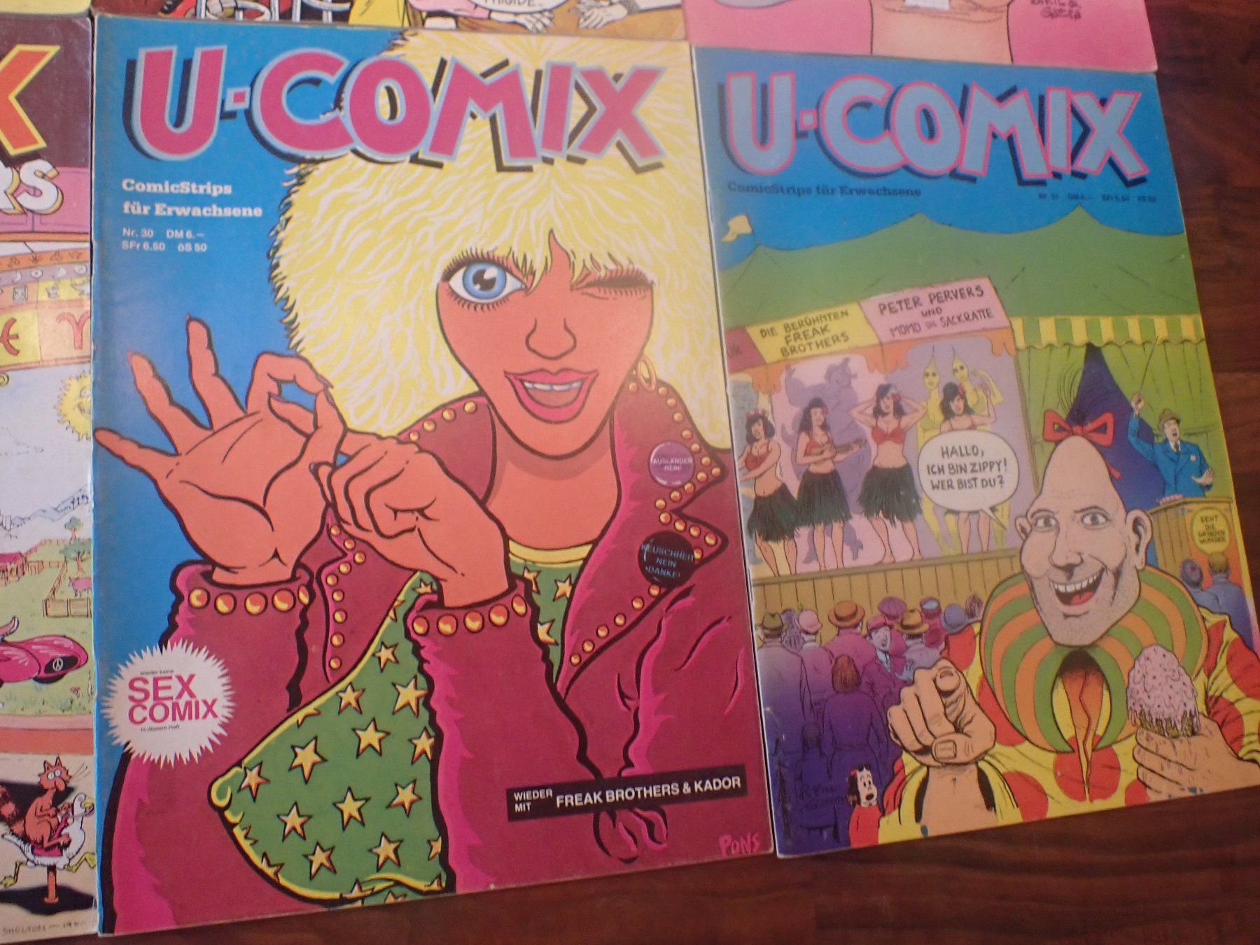 BD: 10 U-COMIX Comic Hefte Nummer 21 - 26 und 28 - 31 – D'occasion à Geroldswil par boy5toy 8