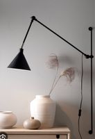 Black Adjustable Wall Lamp - Like New! 💡🖤